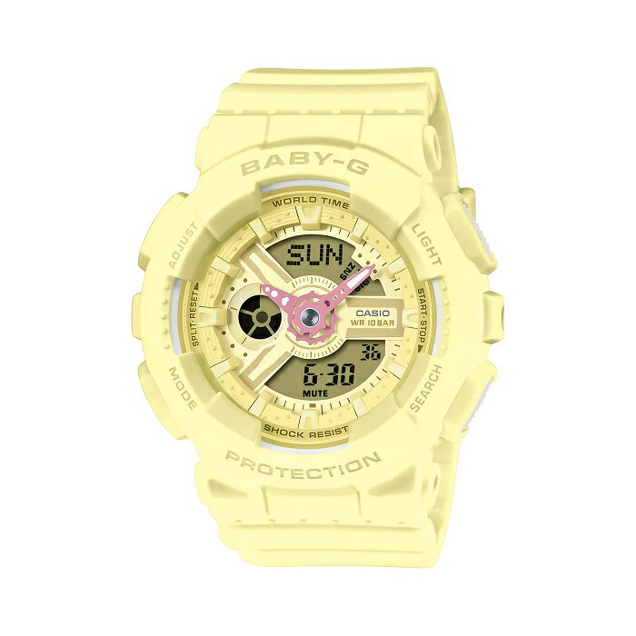 楽天ジュエリー時計通販Sweet tea time【100円引きクーポン有】【15％OFFセール】カシオ ベビーG CASIO BABY-G 腕時計 レディース 時計 ウオッチ BA-110AH-9AJF 国内正規品【送料無料】【ギフト プレゼント】【ラッピング袋無料】