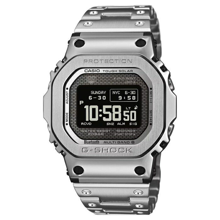 カシオ Gショック 腕時計 メンズ CASIO G-SHOCK FULL METAL ジーショック フルメタル 時計 電波ソーラー Bluetooth ウオッチ GMW-BZ5000D-1JF 山形カシオ Made in Japan 国内正規品【送料無料】【ギフト プレゼント】【クリスマス ラッピング袋無料】【20s】