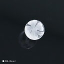 パワーストーン 水晶 彫刻 クローバー 8mm 四つ葉 四葉 ロッククリスタル バラ売り 粒売り 天然石 ビーズ ブレスレット アクセサリー パーツ ハンドメイド【メール便対応】