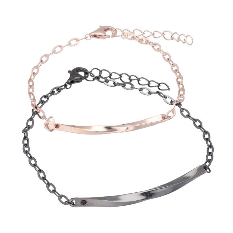 ペアブレスレット クロストゥーミー close to me レッドダイヤ シルバー アクセサリー カップル ペア ブレスレット SBR13-065 SBR13-...