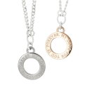 【5%OFFセール】ペアネックレス ステンレス クロストゥーミー エスティー close to me st カップル ペア ペンダント ネックレス メンズ レデ...
