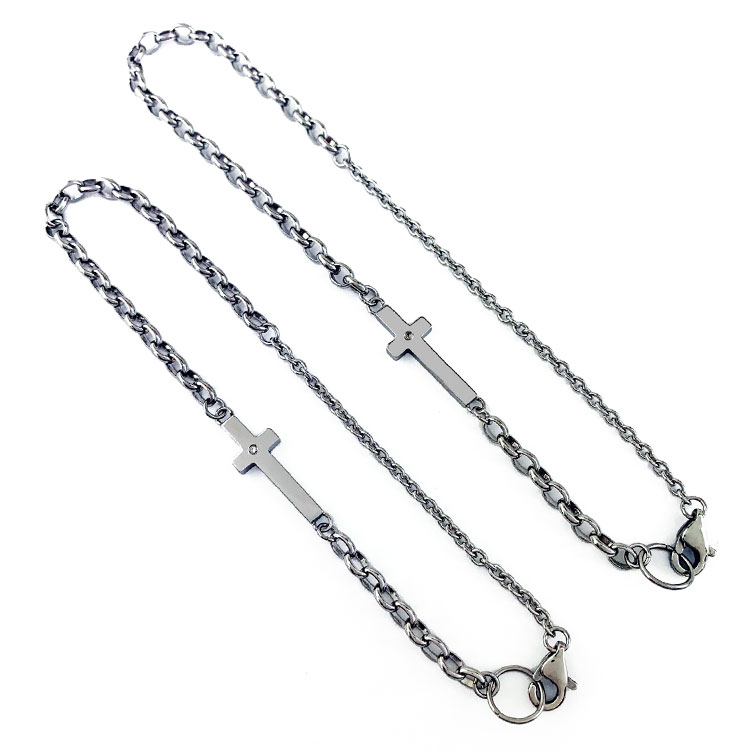 ペアブレスレット アンクレット ステンレス クロストゥーミー エスティー close to me st アクセサリー カップル ペア ブレスレット SBR11-...