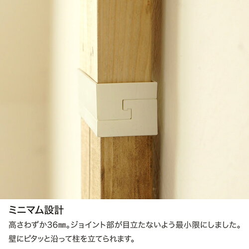 平安伸銅工業LABRICODIY収納パーツ2×4ジョイントオフホワイトDXO-4