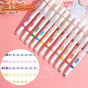 送料無料 \\マーカーペン 十二星座 8本 イラストマーカー カラーペン 筆記体 DIY ローラースタンプペン 波線 点線 ハート ライン アルバム サプライズ...