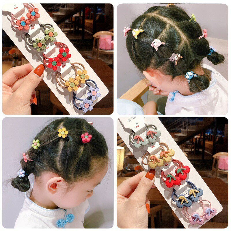 楽天R＆K　LuLuca　楽天市場店【期間限定価額】ヘアゴム キッズヘアゴム ミニサイズ【10ヶ】ヘアアクセサリー　髪留め ヘアアレンジ シンプル パッチンどめ 子供 女の子 花 プチプラ　ミニ パッチン ピン　ヘアアクセ キッズ　お呼ばれ　前髪留め　髪飾り シンプル　キュート