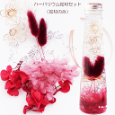 \クーポン配布/ ハーバリウム 花材 セット キット 【花材のみ】 送料無料 ピンクハート ハーバリウム花材 プリザーブドフラワー 植物標本 手作り 初心者 プ...