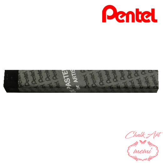 ＼クーポン配布／ チョークアート 画材 ぺんてる 専門家用パス 131 ブラック PTAT131D スマートレター オイルパステル pentel ペンテル パステル Atelier memi アトリエメミ
