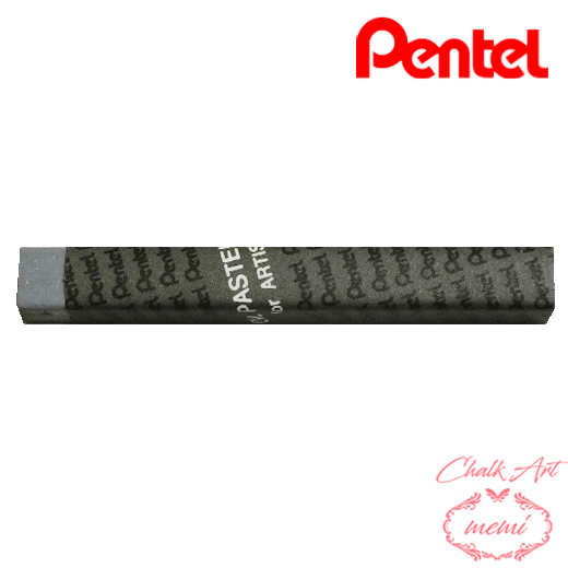 ＼クーポン配布／ チョークアート 画材 ぺんてる 専門家用パス 134 グレイ2 PTAT134D スマートレター オイルパステル pentel ペンテル パステル Atelier memi アトリエメミ