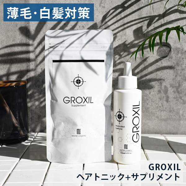 育毛サプリ フィナステリド ノコギリヤシ GROXIL サプリメント サプリ 白髪 薄毛 予防 育毛サプリメント グロキシル 育毛トニック ボリューム ハリ ツヤ 女性 黒髪 発毛 養毛 育毛 グルコサミン ビタミン オメガ3 ヘアケア