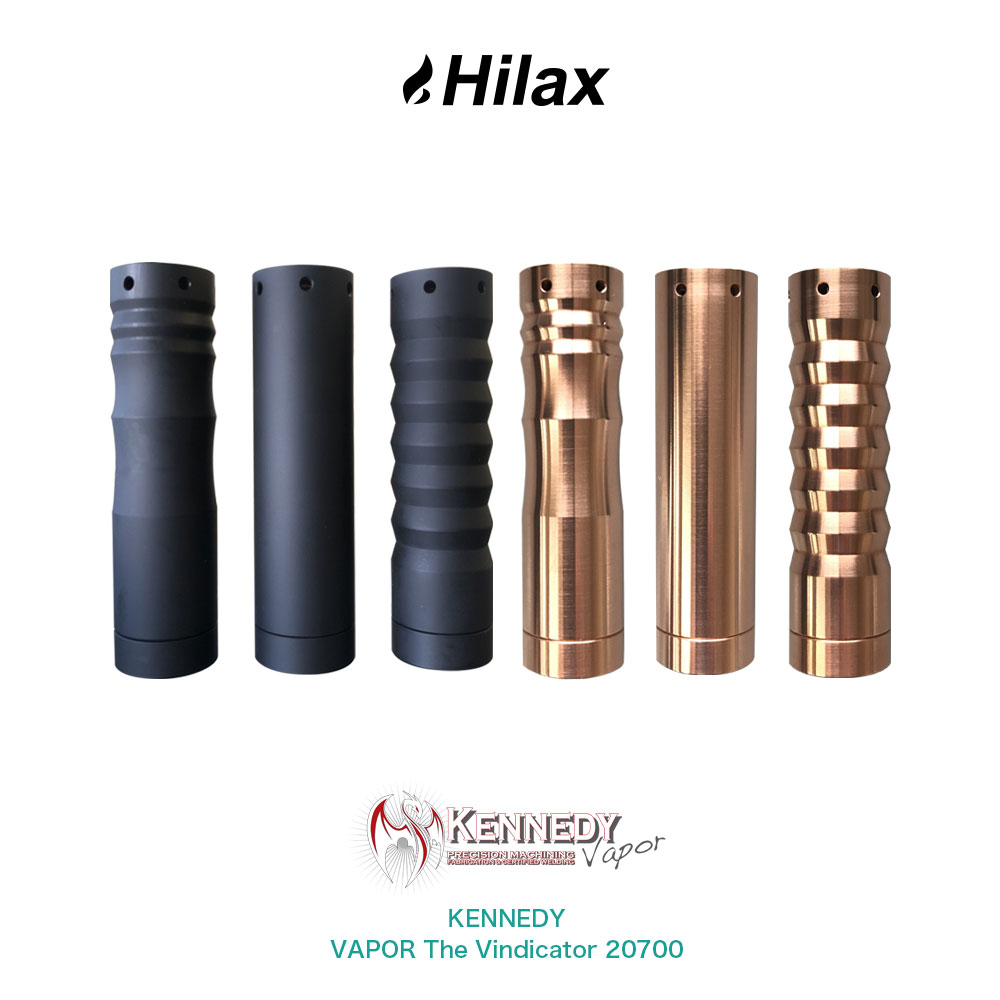 【送料無料】電子タバコ MOD 本体 25mm メカニカル チューブ KENNEDY VAPOR The Vindicator 20700 ケネディ ベイパー ヴィンディケーター VAPE ベイプ Hilax 【 バッテリー無 】 【コンビニ受取不可商品】