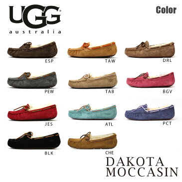 アグ モカシン ムートン スリッポン 正規品 送料無料 UGG DAKOTA ダコタ レディース ウィメンズ フラットシューズ シープスキン ローファータイプ