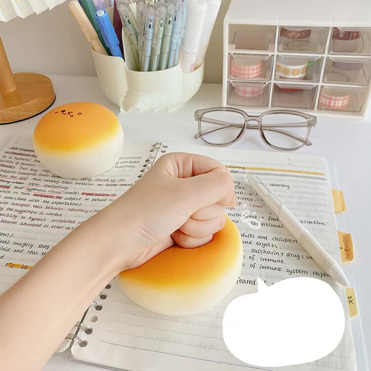 大福 スクイーズ 低反発 パン おもちゃ ふわふわ 大福 こども プッシュ ぷにぷに ...
