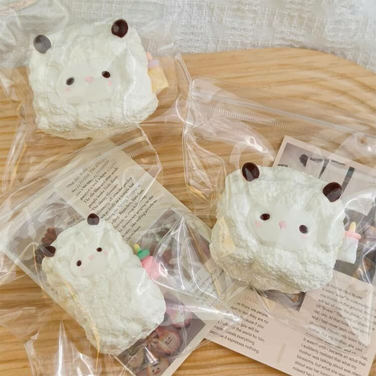 ストレス解消 スクイーズケーキおもちゃ 水感スクイーズ スクイーズ マシュマロ 伸縮自在 癒し ひつじ 万能アイテム ぷにぷに弾力 低反発ソフト握り心地 ふわふわ 子供 感覚トレーニング 大人 不安 そわそわ 軽減 記念日 パーティー プレゼント 子供 hokkaido-bussankan-10001502 北海道物産館 サンプル画像2