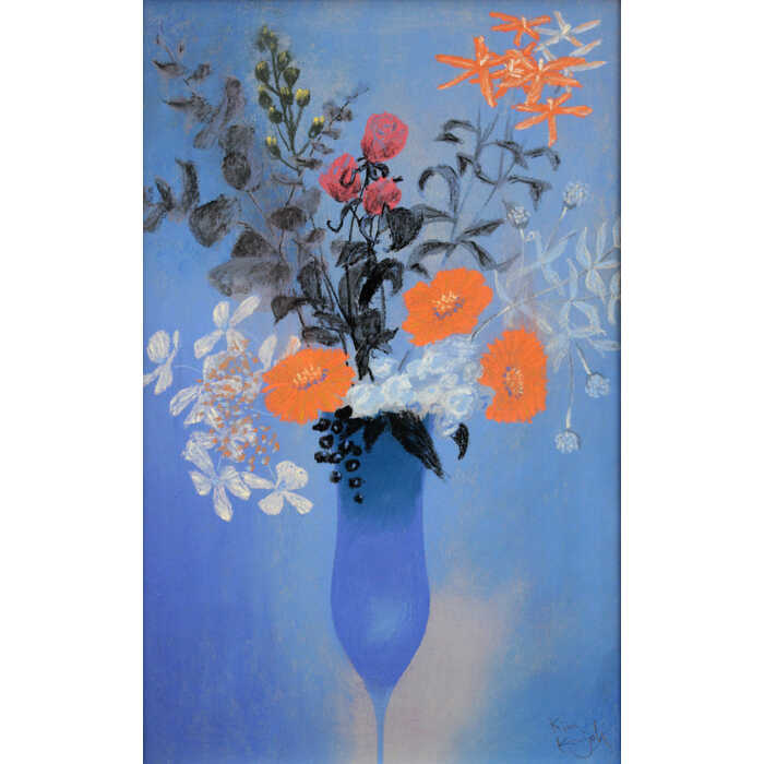 北海道画廊 楽天市場店の絵画 木村訓丈 パステル画 『花』 花 静物 美術品 アート きむらくんじょう｜アングル2