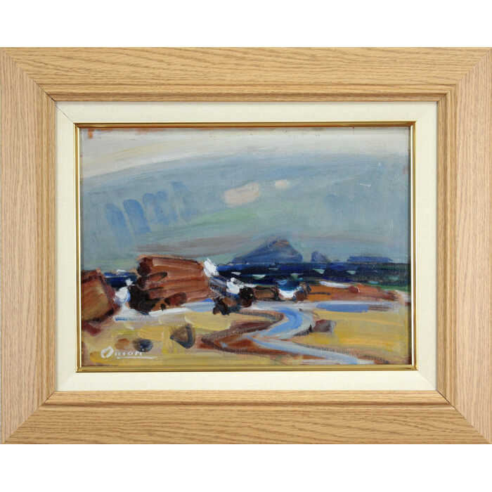 絵画 大森啓助 油絵・油彩画 『風景』 山 川 海 海岸 空 自然 一点物 美術品 アート ご贈答品 ギフト おおもりけいすけ