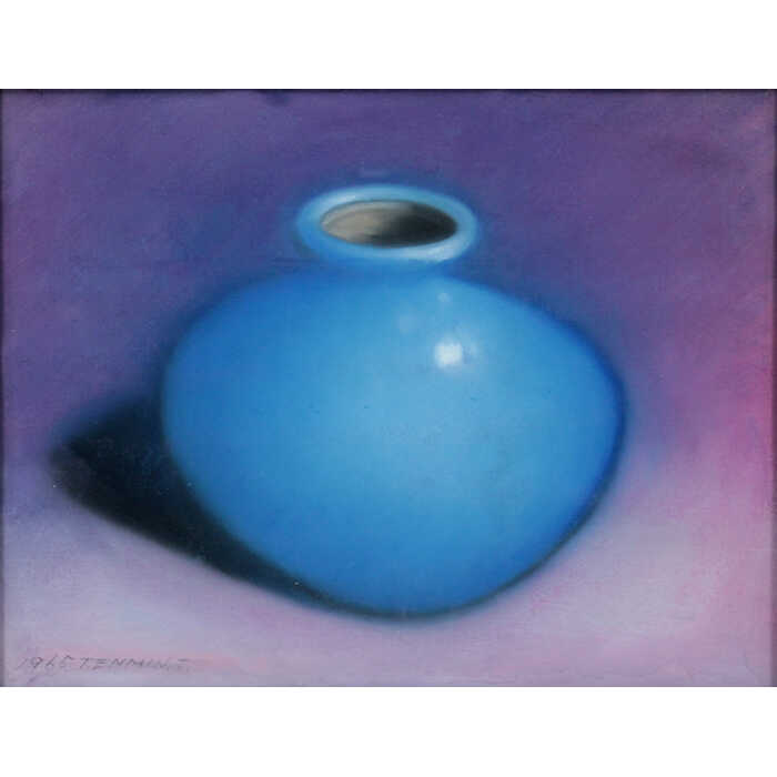北海道画廊 楽天市場店の絵画 高橋天岷 パステル画 『壷』 静物 美術品 アート たかはしてんみん｜アングル2
