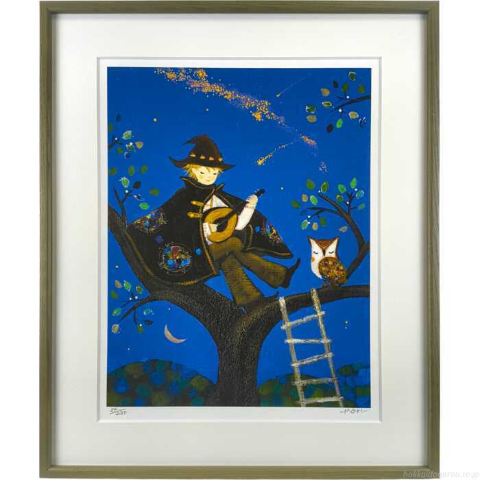 Rakuten - 前田麻里 ジクレー 『星に奏でる』 絵画