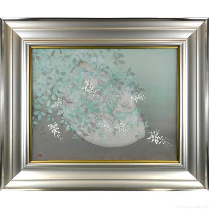 Rakuten - 高橋天山 日本画 『萩』 一点物 絵画