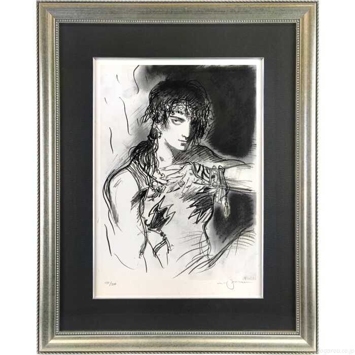 乐天商城 - 天野喜孝 シルクスクリーン 版画 『Reflection -反射-』 絵画