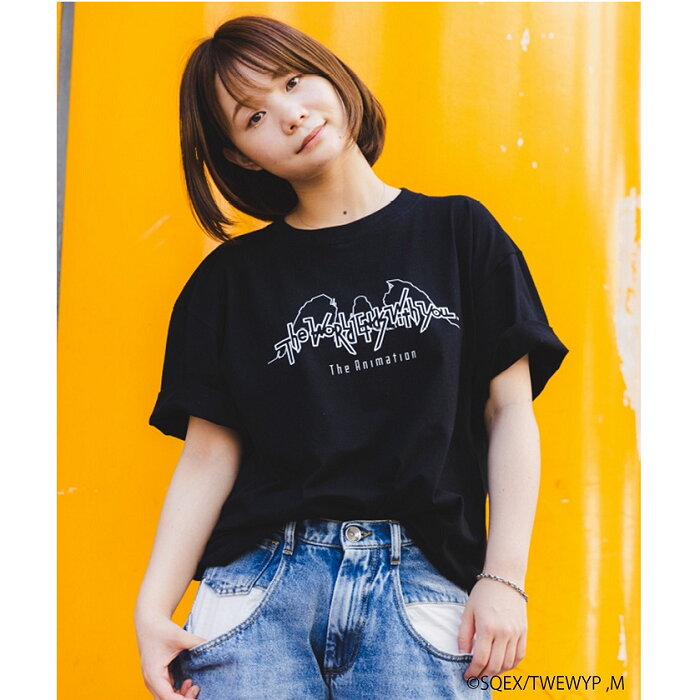 【ARTIMATION×すばらしきこのせかい】Main Logo Tシャツ　アニメプリント　 プリントTシャツ メンズ レディース　ユニセックス　ブランド おしゃれ　人気　ストリート　カジュアル