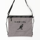 カンゴール ミニショルダーバッグ メンズ KANGOL BAG カンゴール サコッシュ ショルダー ショルダーバッグ バッグ ポーチ メンズ レディース ユニセックス 小さめ ミニ かわいい おしゃれ 斜め掛け 斜めがけ サコシュ ブランド フェス 旅行 ブラック ナイロン カジュアル 人気 アウトドア