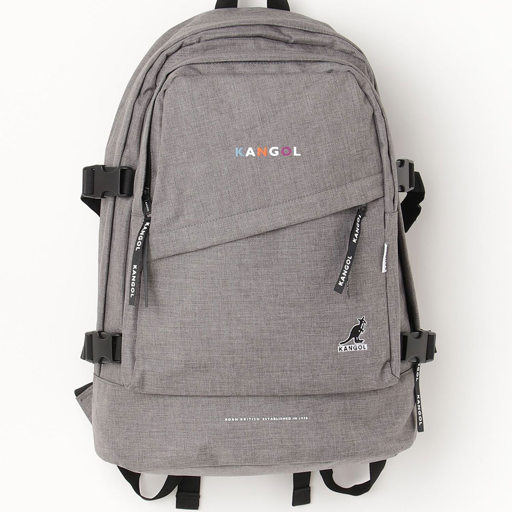 【KANGOL BAG カンゴール】ファンクショナル リュック バックパック メンズ レディース ユニセックス 大容量 機能性 通勤 通学 リュックサック カジュアル 人気 ストリート フェス アウトドア ブランド 学生 プレゼント リンクコーデ 送り物 A4