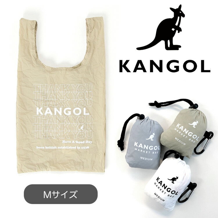 KANGOL BAG カンゴール エコバッグ　コンパクト　軽い　携帯　バッグ キャンバス トート トートバッグ メンズ レディース ユニセックス コンビニ おしゃれ かわいい 人気　カジュアル