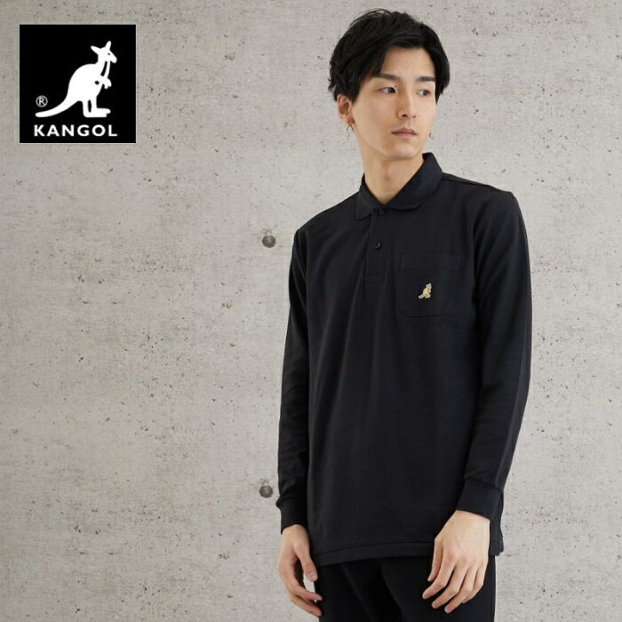 ポロシャツ メンズ（売れ筋ランキング） 【KANGOL カンゴール】POLO ポロシャツ 長袖 ポロ メンズ レディース ユニセックス おしゃれ ブランド スポーツ ゴルフ 大きいサイズ プレゼント ビジネス クールビズ coolbiz　人気 プレゼント 贈り物 高校生 男性 女性 彼女 彼氏 ワンポイント