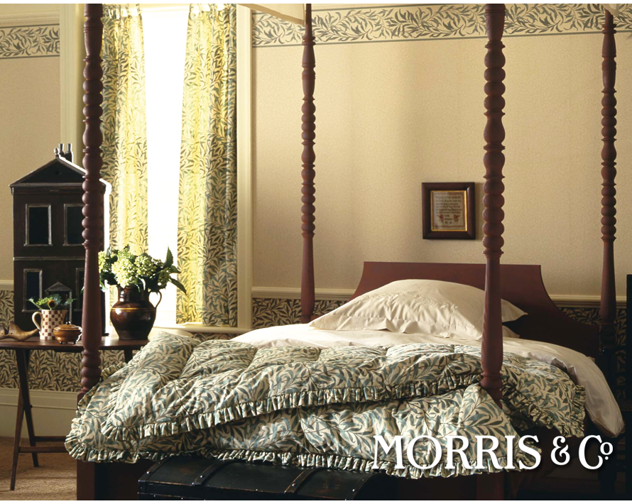William Morrisウイローボウ　Willow Boughs【輸入ファブリック】【イギリス製】【1M単位カット販売可】【国内在庫品】【ウィリアム・モリス】ウィリアムモリス 生地