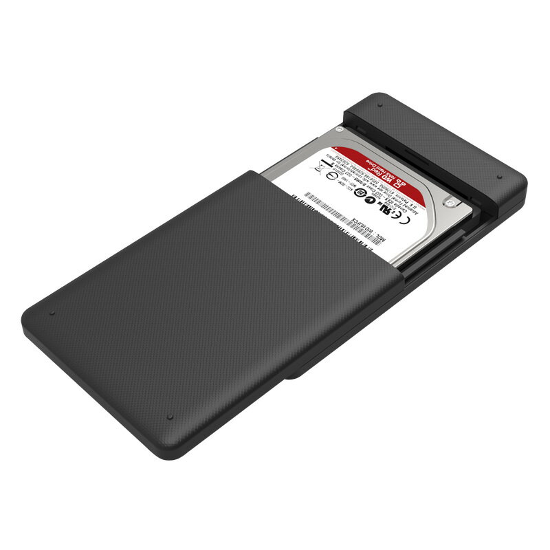 【日本正規代理店】 ORICO 2.5インチ HDD SSD 外付け ドライブケース 2.5インチ hddケース 高速 クローン SATA3.0 USB3.0 対応 ハードディスク UASP 簡単 バックアップ 2577U3 ブラック