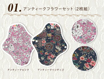 布ナプキン100%オーガニック:2枚セット|パンティライナー:21cm|おりもの・軽い日用・尿漏れにも|専用洗剤プレゼント【送料無料】ロングライナー/おしゃれな柄/かわいいデザイン/3カラーバリエーション【ハンナパッド】