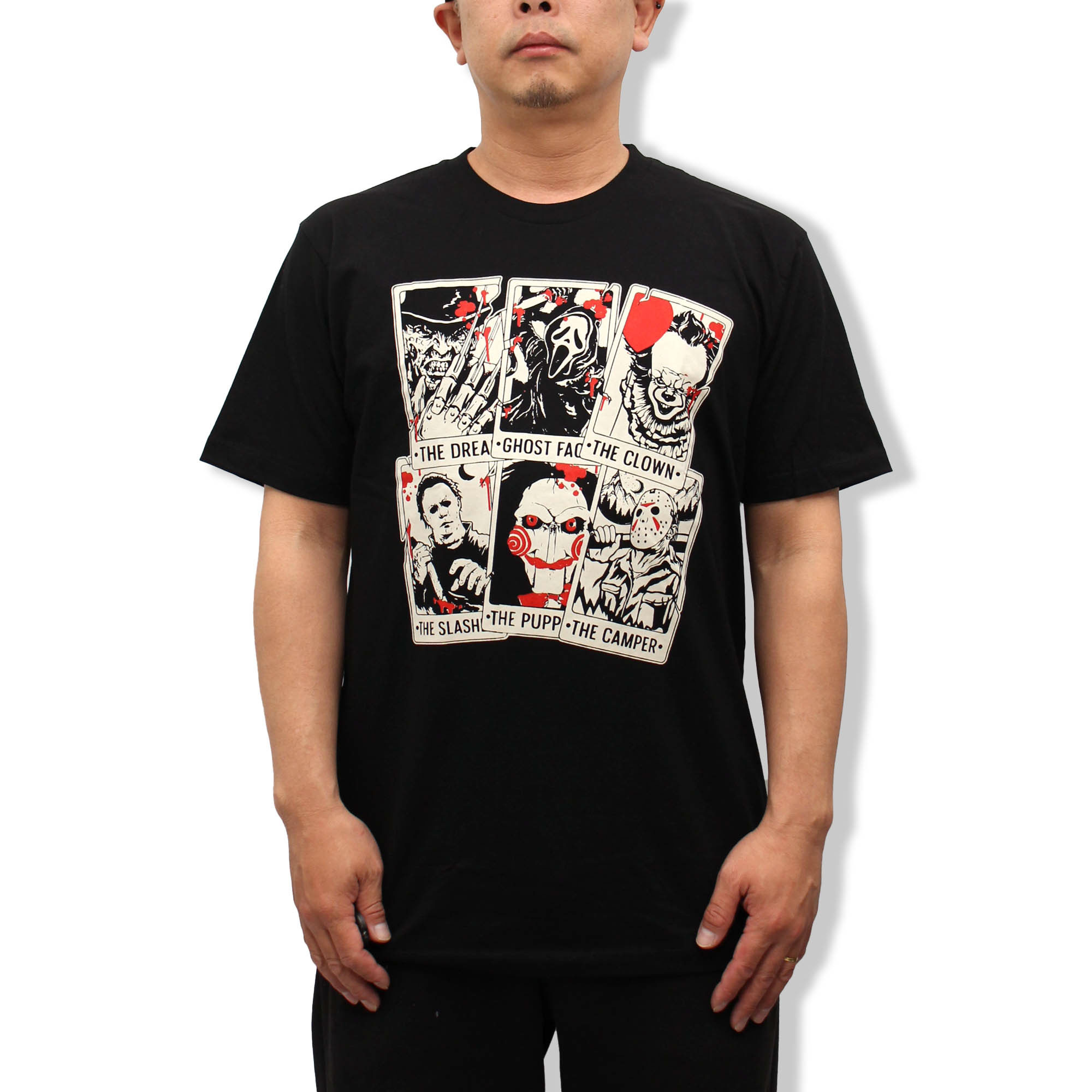 メンズ tシャツ 半袖 ブランド ホラーtシャツ S M L XL XXL 黒T 大きいサイズ 綿100 海外買付 Jack’n da Box ジャッキンダボックス 横浜ブランド横濱 zozotown ゾゾタウン 10代 20代 30代 40代 50代 おしゃれ 男性衣料品 男女兼用 ユニセックス 薄手 プレゼント 映画Tシャツ 2