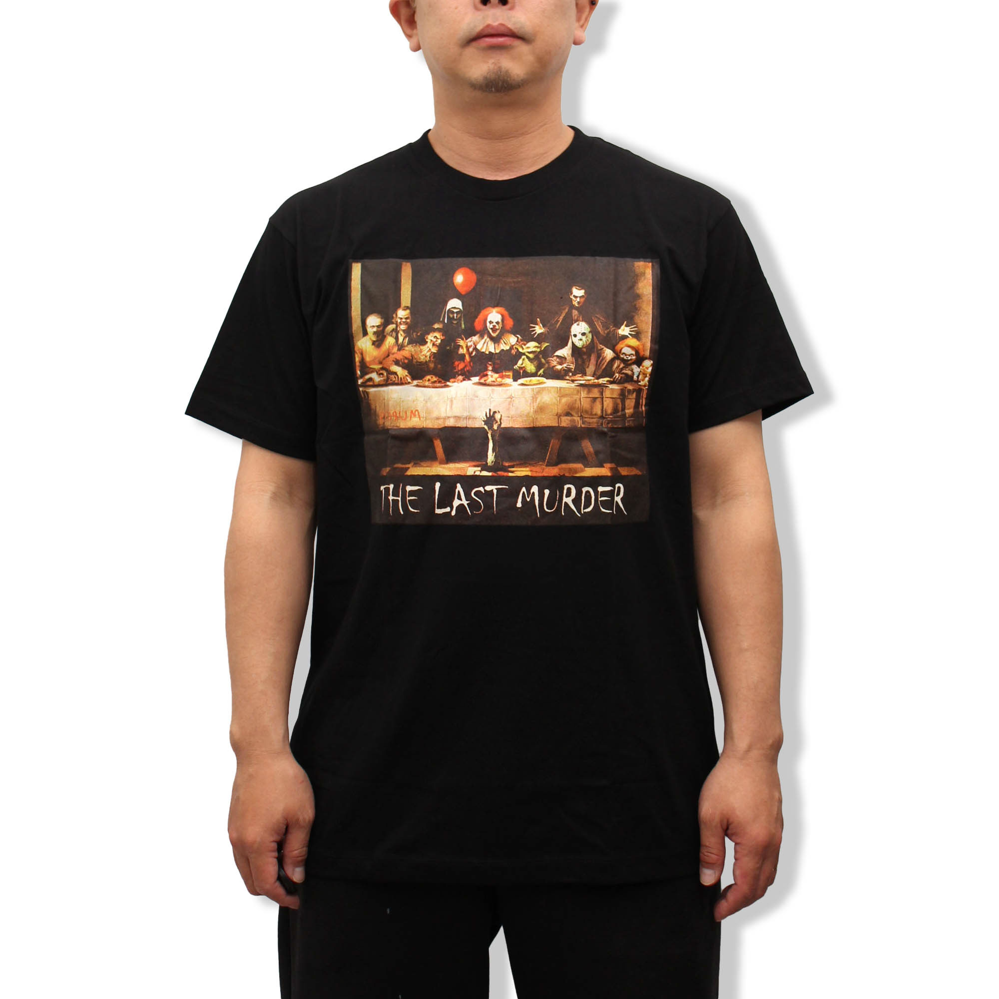 メンズ tシャツ 半袖 ブランド ホラーtシャツ S M L XL XXL 黒T 大きいサイズ 綿100 海外買付 Jack’n da Box ジャッキンダボックス 横浜ブランド横濱 zozotown ゾゾタウン 10代 20代 30代 40代 50代 おしゃれ 男性衣料品 男女兼用 ユニセックス 薄手 プレゼント 映画Tシャツ 3