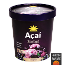 オーガニック アサイー シャーベット 乳製品不使用 化学物質不使用 500ml 高品質 冷凍 有機アサイー 使用 有機アサイーベリー 手摘み グルテンフリー ソイフリー ソルベ お菓子 デザート スイーツ 濃厚 ギルトフリー