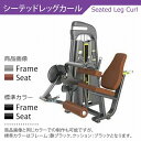 【AnyAgeFitness】シーテッドレッグカール マシン★スタック式トレーニングマシン(別売:ゴムマット)