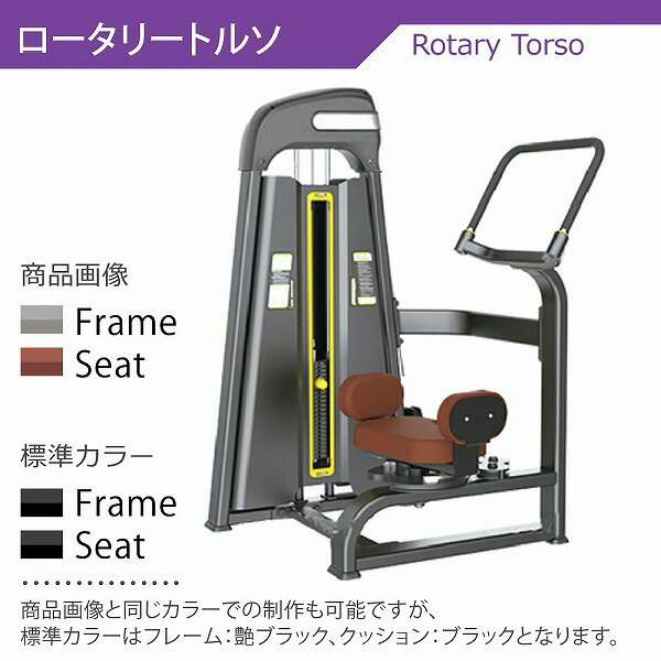 【AnyAgeFitness】ロータリートルソ マシン★スタック式トレーニングマシン（別売：ゴムマット）