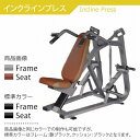 【AnyAgeFitness】インクラインプレス マシン★プレートロード式（別売：ゴムマット）