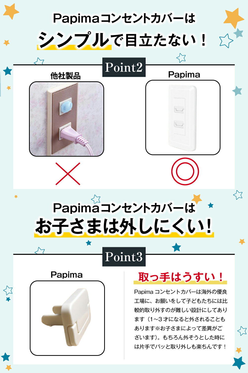 日本ブランド Papima Plus 正規品 送料無料 コンセントキャップ 12個セット 12個 おしゃれ コンセントカバー コンセント キャップ カバー かわいい 赤ちゃん あかちゃん 即出荷 お試し返品可 Sale 98 Off