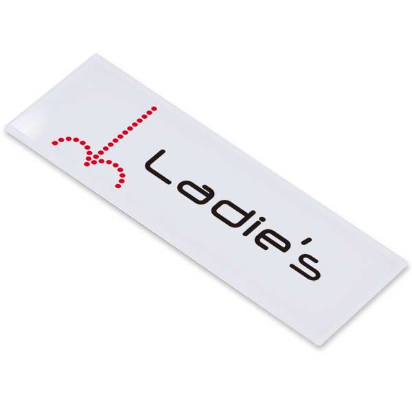 〈アクリル製〉【トイレプレート】ピクトサインプレート（acr_c_tp_k003）アクリル彫刻、裏面塗装の銘..