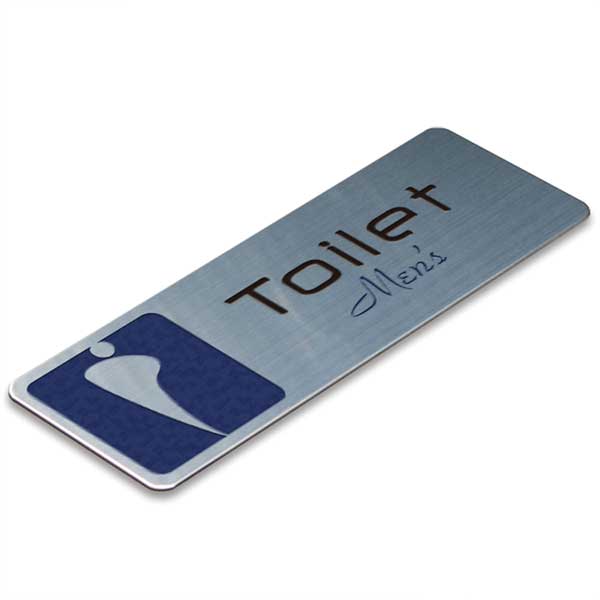 〈ステンレス製〉【トイレプレート】ピクトサインプレート（sh_c_tp_q053）腐蝕仕上げ、焼付け塗装。《..