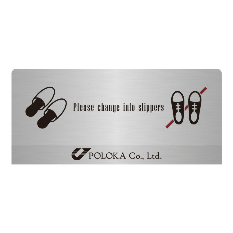 〈ステンレス製〉【テーブルサイン（ビッグサイズ）】カウンタープレート。sh_table_big_y_002