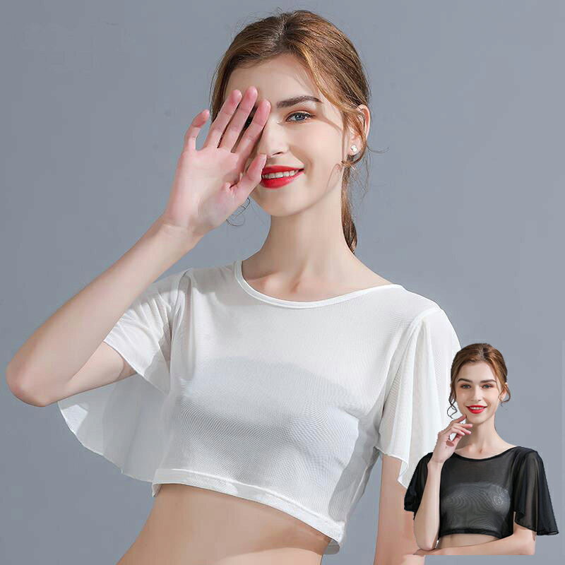 付け袖 重ね着 つけ袖 二の腕カバー 夏 インナー 半袖 フリル袖 付け袖 トップス フリル レース レイヤ..