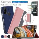 ガラスフィルムセット Arrows We F-51B FCG01 Be4 Plus アローズ F-41B ドコモ ケース docomo au スマートフォンカバー 指紋 汚れ防止 カード収納ポケット付き 手帳型 便利なストラップ付き PUレザー TPUインナーカバー シンプル おしゃれ SIMフリー スマホケース 軽量 薄型