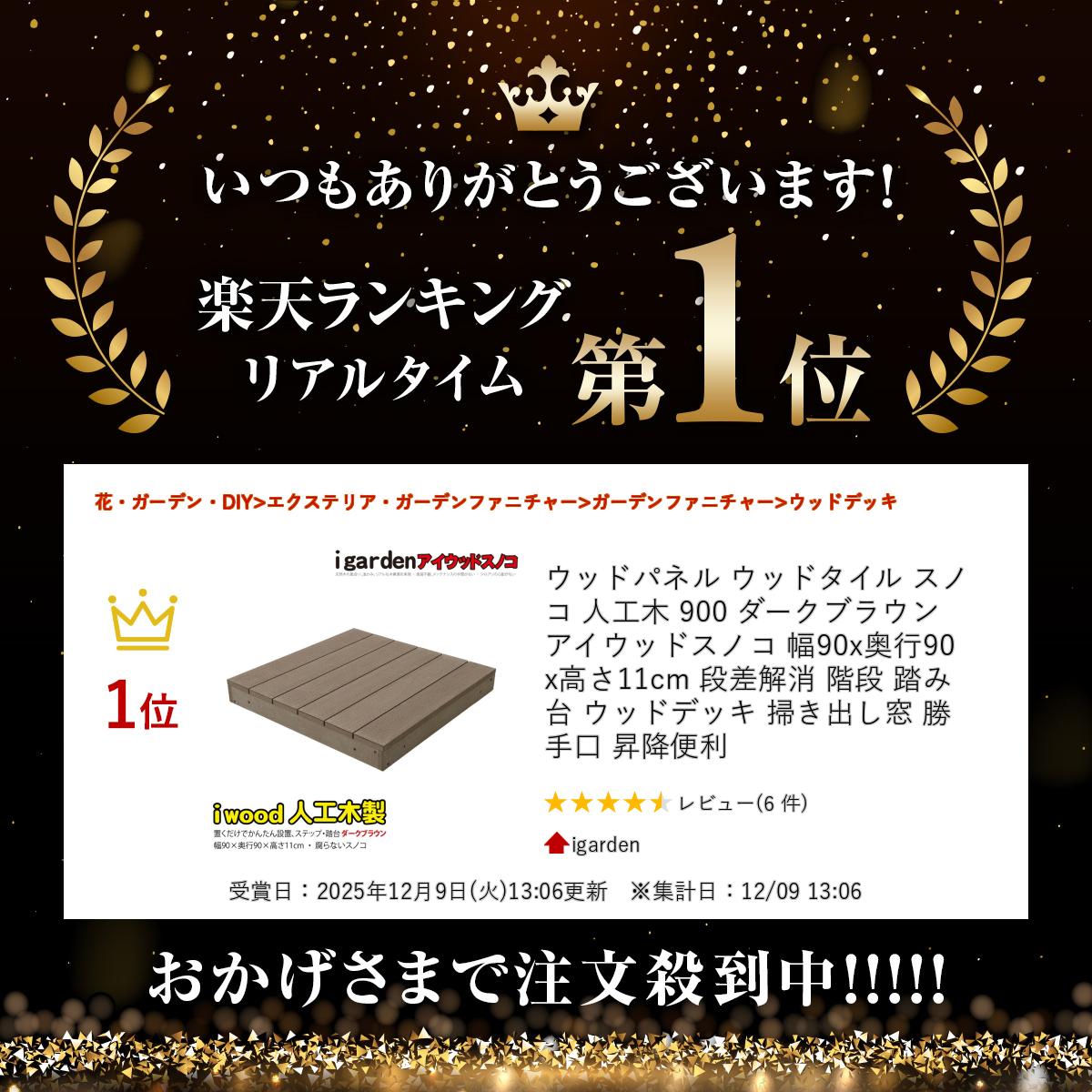 【スーパーSALE中ポイント5倍】ウッドパネル ウッドタイル スノコ 人工木 900 ダー...