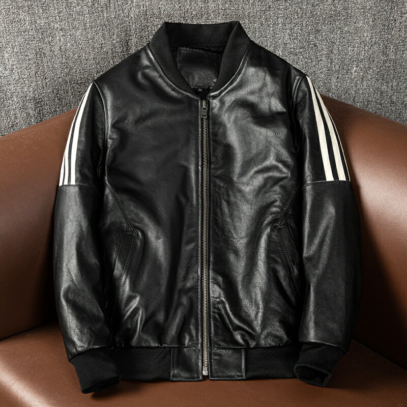 レザージャケット牛革カウハイドライ...