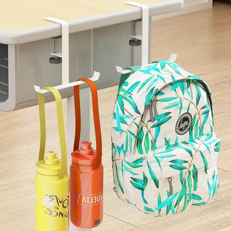 小学生 ランドセルスタンド ランドセルハンガー カバン掛け 小物収納 バッグハンガー リュック カバンフック 鞄 服かけるスタンド 子供部屋 フック かける ホワイト 子供 ランドセル収納 キッズ 通学 おしゃれ 北欧 リュックハンガー [2]