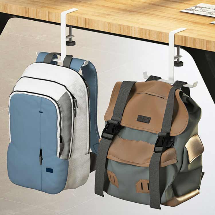 小学生 ランドセルスタンド ランドセルハンガー カバン掛け 小物収納 バッグハンガー リュック カバンフック 鞄 服かけるスタンド 子供部屋 フック かける ホワイト 子供 ランドセル収納 キッズ 通学 おしゃれ 北欧 リュックハンガー [3]