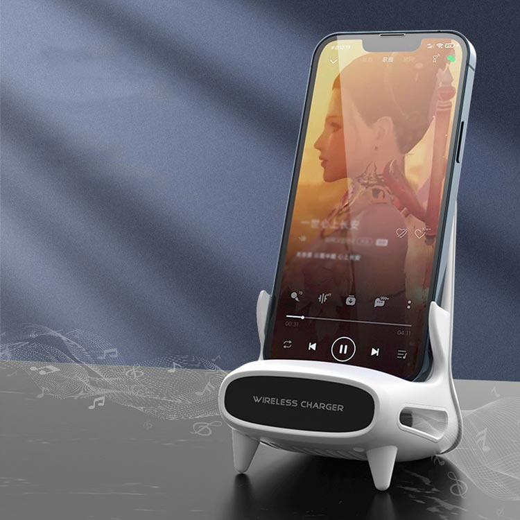 スピーカー 充電ドック スタンド 置くだけ充電 ワイヤレス充電 無線充電器 マルチ タブレットスタンド 急速 充電 Dock式ドック式 おしゃれ インテリア Qi かわいい 同時 北欧 人気 スマホ iPhone