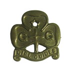 【中古】 ピンバッジ ブローチ ビンテージ ガールスカウト GIRL GUIDES イギリス ブローチ 【異国屋】