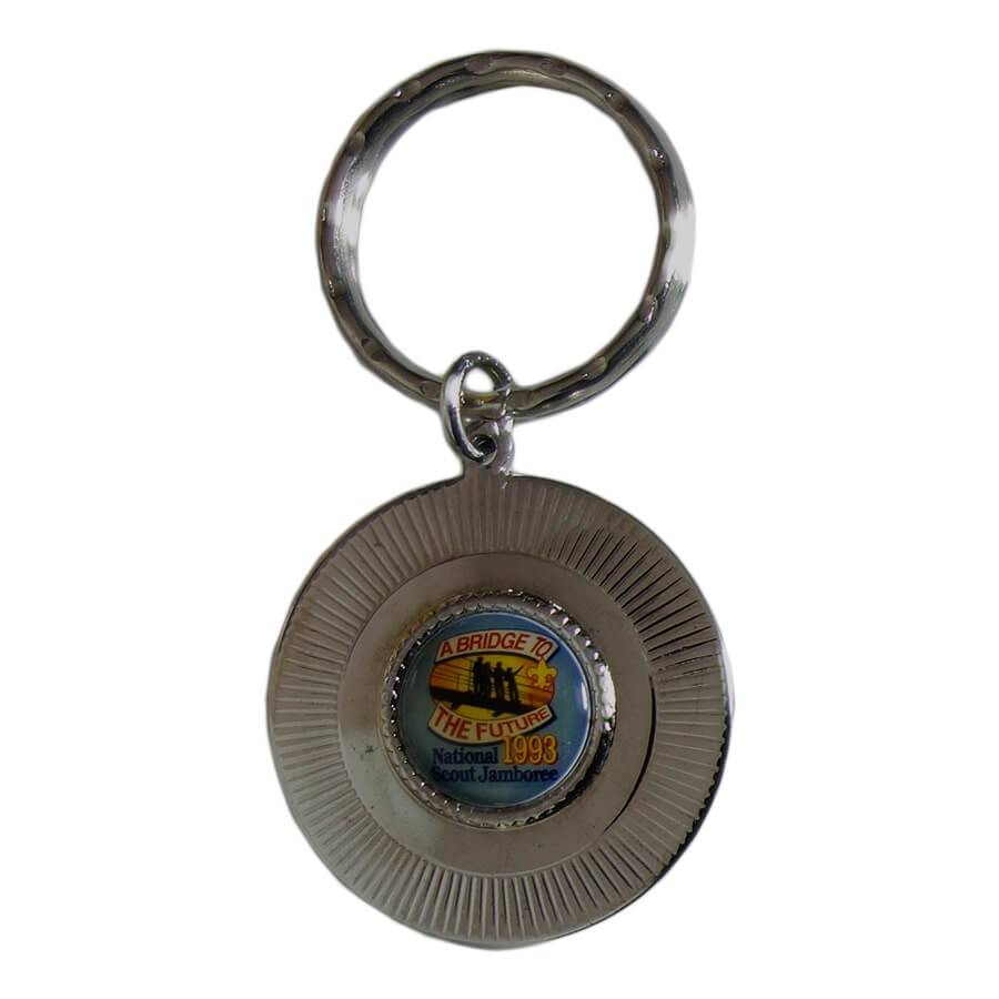【中古】USA レトロ キーホルダー ボーイスカウト イベント National Scout jamboree キーリング